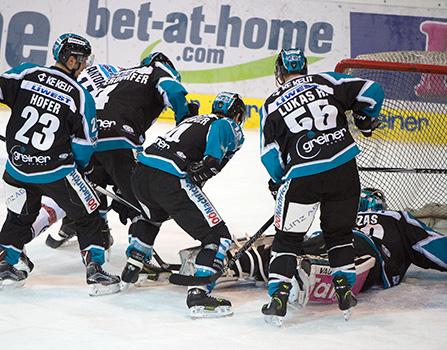 Linz unter Druck, EHC Liwest Black Wings Linz vs EC VSV