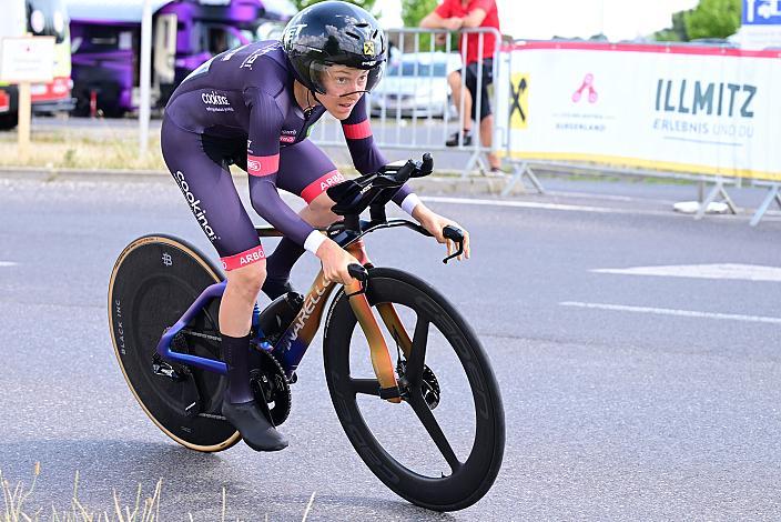  Anna Kiesenhofer (AUT, Team Cookina ARBÖ ASKÖ Graz) ÖM Staatsmeisterschaft, Zeitfahren, Frauenkirchen, Burgenland