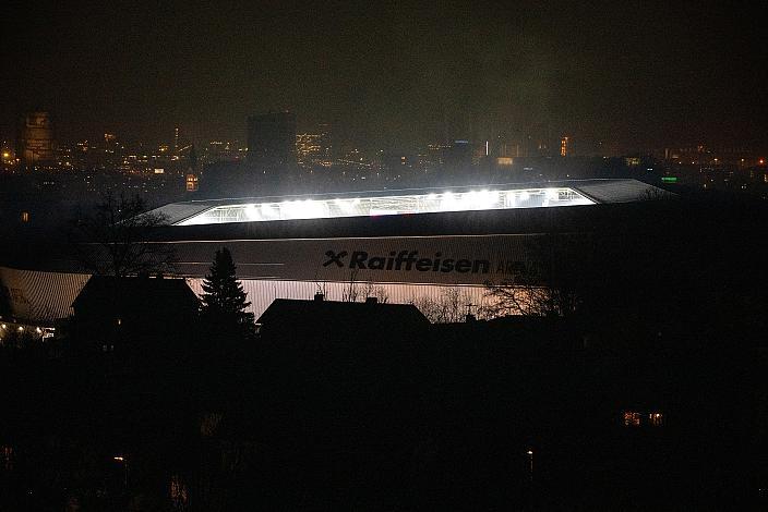 Das Stadion des LASK Raiffeisen Arena, Linz auf der Gugl