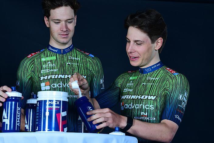 AMACX Nahrung, Loic Bettendorff (LUX, Hrinkow Advarics), Josef Dirnbauer (AUT, Hrinkow Advarics), Teampräsentation, Steyr, Team Hrinkow Advarics Cycleang, UCI Continental Team,