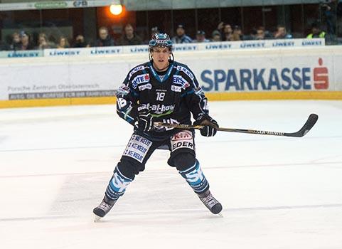 Erik Kirchschlaeger, Linz EHC Liwest Black Wings Linz vs Dornbirner EC