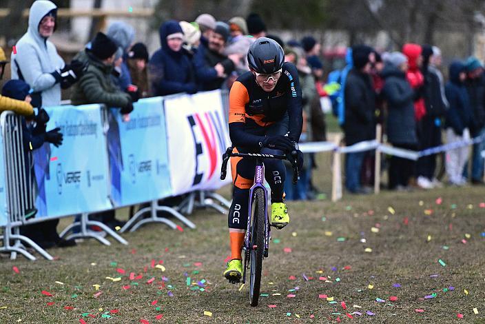 3. Platz Adrian Stieger (AUT, Cycling Team Schwingshandl)   Rad Cyclo Cross, ÖSTM/ÖM Querfeldein, Ciclo Cross, Cycling Austria, Maria Enzersdorf, NÖ