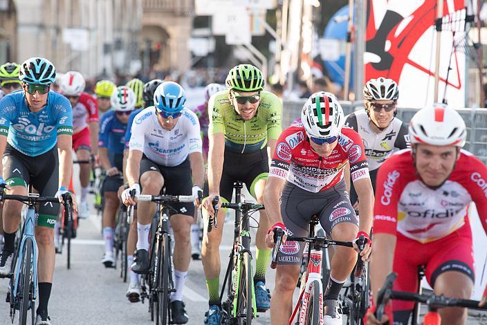 Jonas Rapp (GER, Hrinkow Advarics Cycleang) im Ziel in Padua Giro del Veneto UCI 1.1