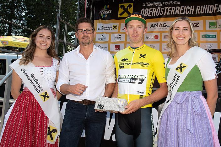 Etappen und Gesamtsieger, Bester Österreicher Rainer Kepplinger (AUT, Hrinkow Advarics)  St.Florian, Asten - Resort Hinterstoder, Höss, Int. Raiffeisen Oberösterreich Rundfahrt UCI Kat. 2.2