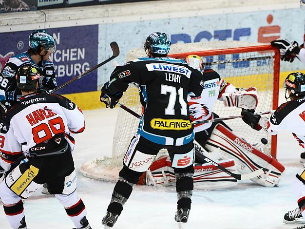 Rob Hisey, Linz scort, EHC Liwest Black Wings Linz vs HC Orli Znojmo