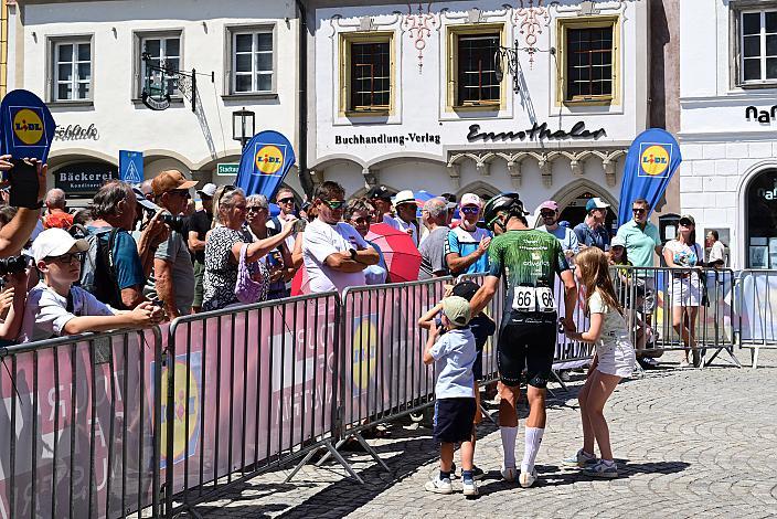 Die Familie von Riccardo Zoidl (AUT, Hrinkow Advarics),  4. Etappe von Steyr nach Steyr, 170,5km, Tour of Austria