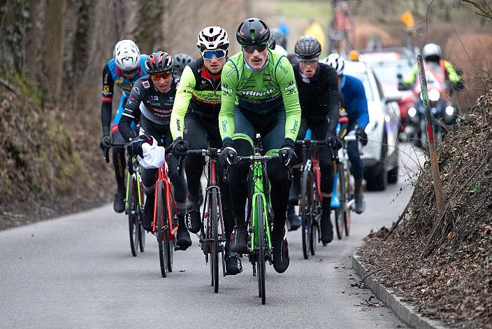 Stefan Kolb (AUT, Hrinkow Advarics Cycleang Team) Herren Elite, U23, Radliga, 60. Radsaison-Eröffnungsrennen Leonding, Oberösterreich 