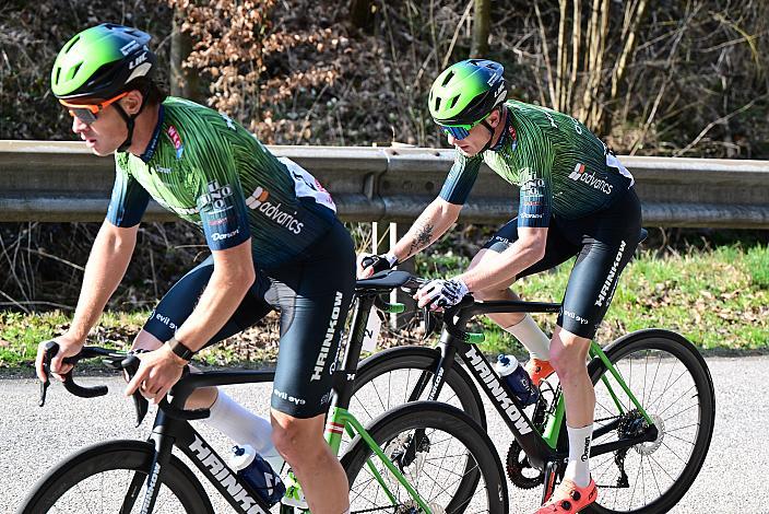 Riccardo Zoidl (AUT, Hrinkow Advarics), Jaka Primozic (SLO, Hrinkow Advarics),  65. Rad Saison Eroeffnungsrennen Leonding