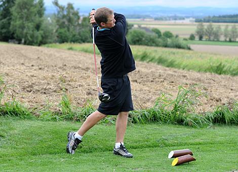 Rob Shearer beim Golf