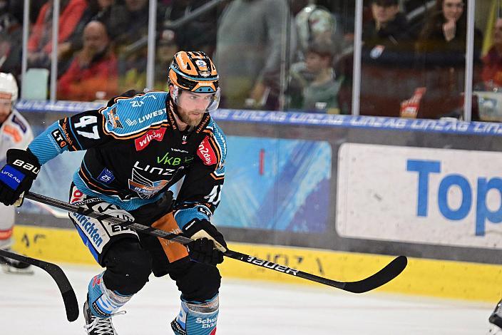 Logan Roe (Steinbach Black Wings Linz), Semifinale 4, Win2Day ICE Hockey League, 4. Semifinale, Steinbach Black Wings Linz vs EC KAC,  Linz AG Eisarena 