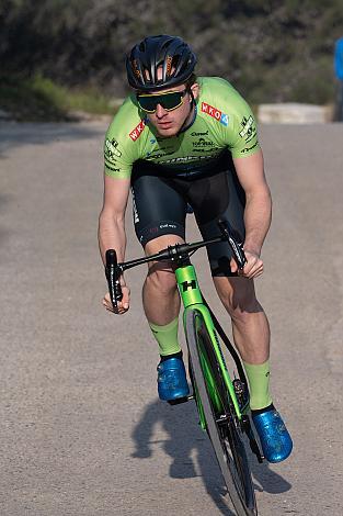 Raphael Hammerschmid (AUT, Hrinkow Advarics) Trainingscamp Porec, Kroatien, Team Hrinkow Advarics Cycleang, UCI Continental Team,