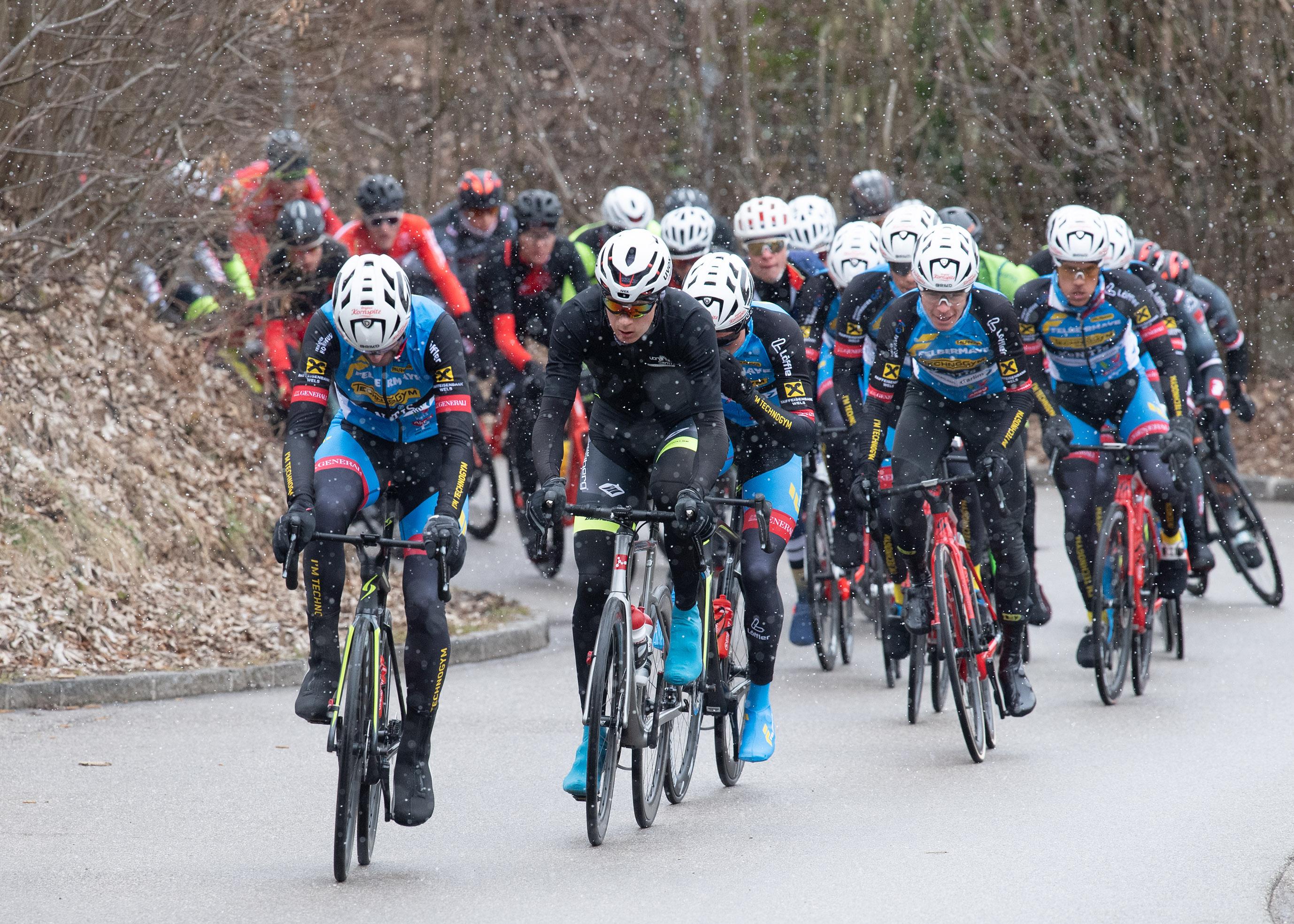 Herren Elite, U23, Radliga, 60. Radsaison-Eröffnungsrennen Leonding, Oberösterreich 