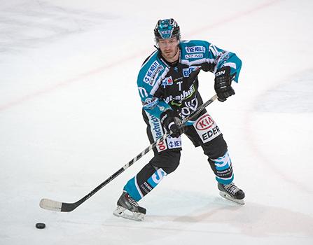 Travis Roche (EHC Liwest Black Wings Linz), EHC Liwest Black Wings Linz vs UPC Vienna Capitals, Platzierungsrunde