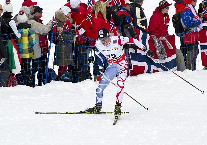 #79 Maurice Manificat, FRA, Nordische Ski WM 2013, Val di Fiemme, Tesero, 15km Herren