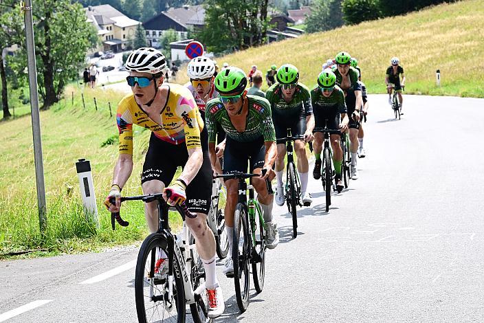 Colin Chris Stüssi (SUI, Team Vorarlberg), Riccardo Zoidl (AUT, Hrinkow Advarics) RCLA Herren Elite, U23, Road Cycling League Austria, Gaisbergrennen Salzburg