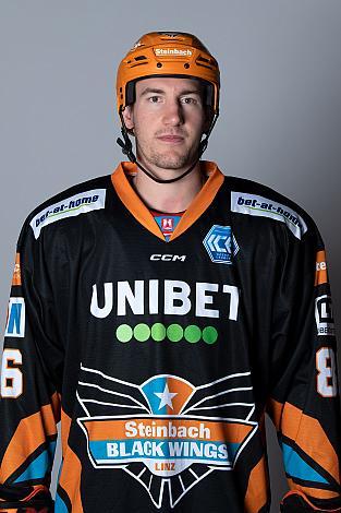 Jakob Mitsch (Steinbach Black Wings Linz) Steinbach Black Wings Linz, bet-at-home ICE Hockey League