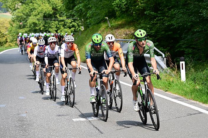 David Paumann (AUT, Hrinkow Advarics), Filippo Fortin (ITA, Hrinkow Advarics) Herren Elite, U23, Road Cycling League Austria, Gaisbergrennen Salzburg