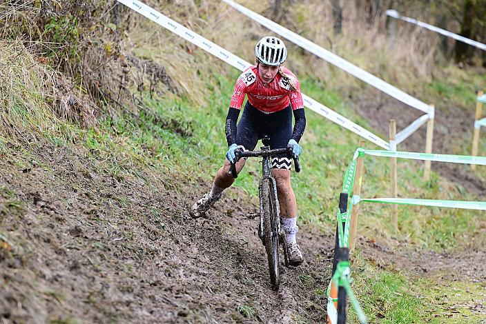 Silke Mair (AUT, URC Ried 2 Rad Ginzinger), Damen, 4.Radquerfeldein GP um das Sportzentrum Gunskirchen, Rad Cyclo Cross,