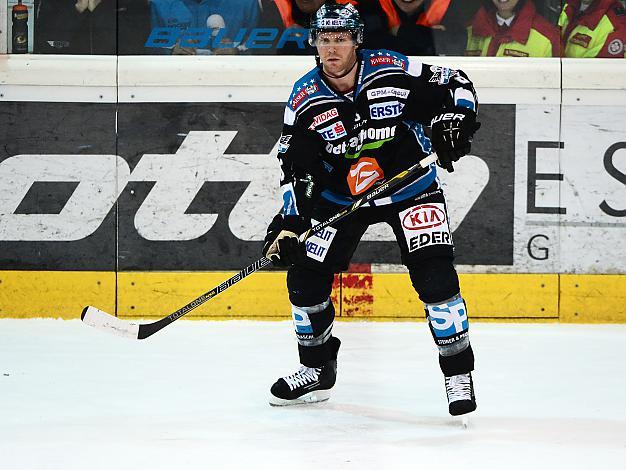 Andy Hedlund (Liwest Black Wings Linz) und (EC VSV), EHC Liwest Black Wings Linz vs EC VSV, Play-Offs, Viertelfinale 