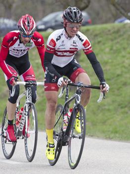 Harald Totschnig, Tirol Cycling Team und Hans Joerg Leopold, Team WSA