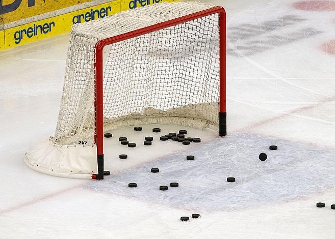 Black Wings Linz vs HC Innsbruck „die Haie“,  Eishockey, Testspiel