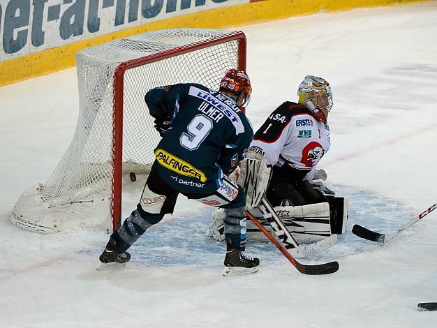 Jason Ulmer, Linz vor Sasi Hovi, Tormann Znaim, EHC Liwest Black Wings Linz vs HC Orli Znojmo