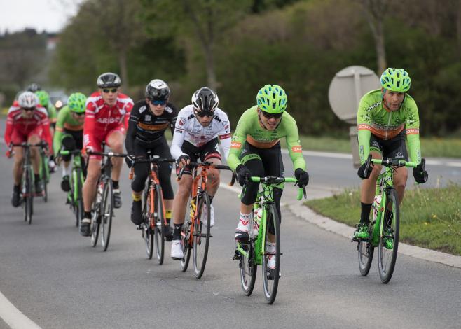 Florian Gaugl (AUT, Hrinkow Advarics Cycleang Team) und Mattia De Marchi (ITA, Hrinkow Advarics Cycleang Team)