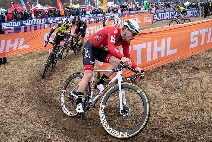 Nr.18 Kevin Kuhn (SUI, Tormans Cyclo Cross Team) UCI Cyclocross World Cup, Tabor CZ 