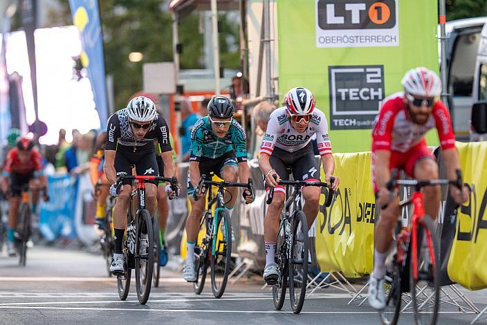 Sieger Patrick Konrad (AUT, Bora - Hansgrohe) Innenstadtkriterim Wels, Radsport, Kriterium