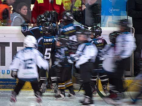 Black Wings U9. Team,  EHC Liwest Black Wings Linz vs UPC Vienna Capitals