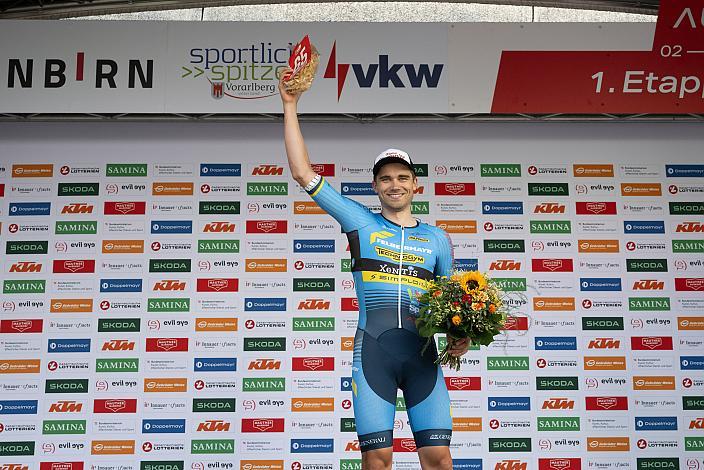 Felix Ritzinger (AUT, Team Felbermayr Simplon Wels) Aktivster Fahrer der esten Etappe, 72. Tour of Austria, 1. Etappe Dornbirn -Dornbirn