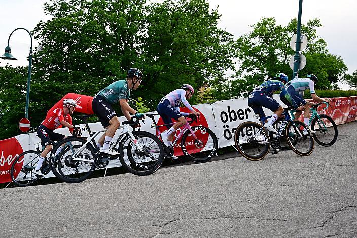 Das Peloton am Weg zum Pöstlingberg 1. Etappe Linz Hauptplatz - Pöstlingberg, Oberösterreich Rundfahrt
