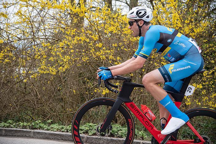 Felix Ritzinger (AUT, Team Felbermayr Simplon Wels) Herren Elite, U23, Radliga, 62. Radsaison-Eröffnungsrennen Leonding, Oberösterreich 