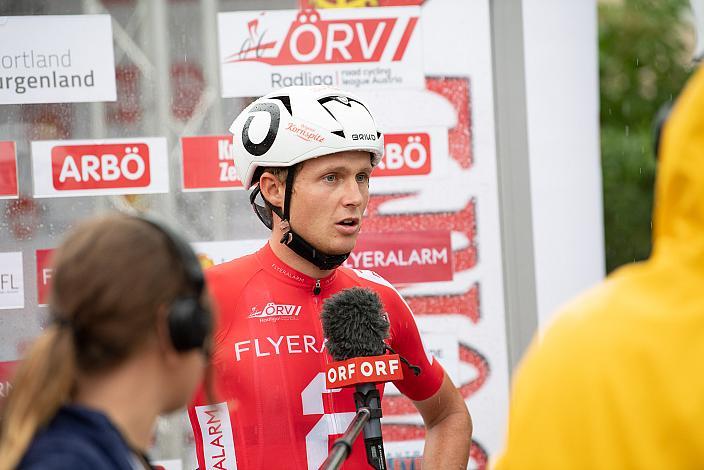 Moran Vermeulen (AUT, Team Felbermayr Simplon Wels) im Trikot des Liga Führenden, 59. Burgenland Rundfahrt, Radsport, Radliga, ÖRV, Herren Elite,