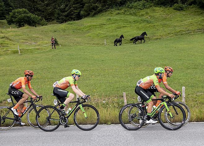 Dominik Hrinkow (AUT, Hrinkow Advarics Cycleang Team), Lukas Malgay (GER, Hrinkow Advarics Cycleang),  6. Etappe, KitzbÃ¼hel - KitzbÃ¼heler Horn, 71. Ã–sterreich Rundfahrt