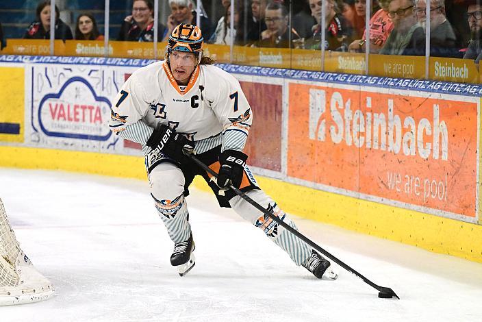 Brian Lebler (Steinbach Black Wings Linz) Testspiel, Steinbach Black Wings Linz vs HC Motor Ceske Budejovice , Linz AG Eisarena 