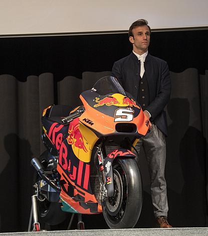 Johann Zarco (FRA) Moto GP PrÃ¤sentation  KTM Moto GP 2019 