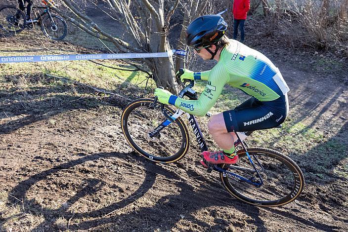 Adrian Stieger (AUT, Hrinkow Advarics) Rad Cyclo Cross, ÖSTM/ÖM Querfeldein, Ciclo Cross, Cycling Austria, Maria Enzersdorf, NÖ