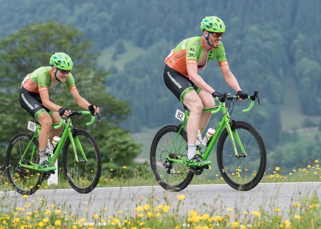 Andreas Hofer (AUT, Hrinkow Advarics Cycleang Team), Paul Redtenbacher (AUT, Hrinkow Advarics Cycleang Team)