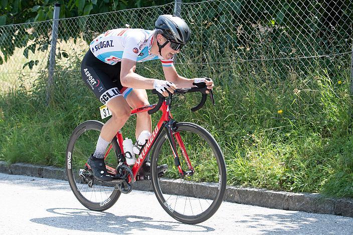 Alexandre Kess (LUX, Team Luxemburg) Sieger der Gesamtbergwertung der 46. Int. Keine Sorgen,  Junioren Rundfahrt UCI Kat. MJ 2.1, 3. Etappe Bad Wimsbach/Neydharting - Strass im Attergau