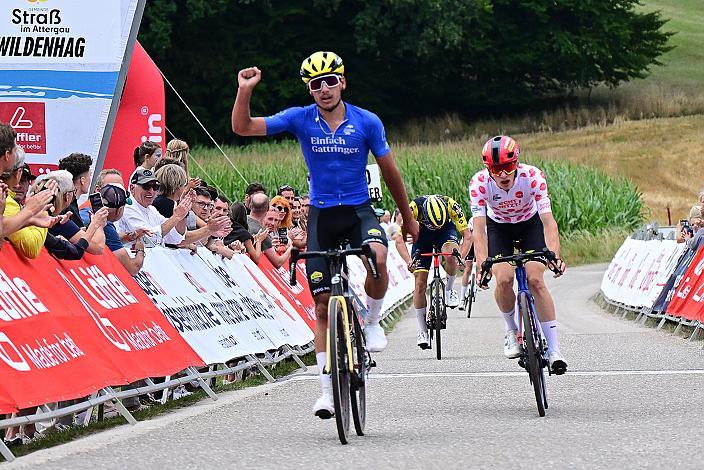 Etappen und Gesamtsieger  Elias Wändel (SWE, JEGG-SKIL-DJR) vor Michael Hettegger (AUT, Öberösterreich), 3. Etappe,  51. Int. Oberösterreich Junioren Rundfahrt, Bad Wimsbach - Strass im Attergau