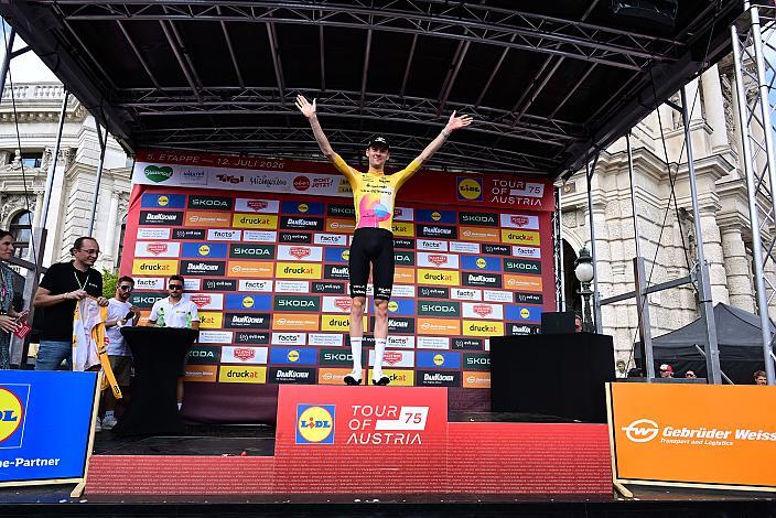 Philipp Hofbauer (AUT, Team Vorarlberg), 5. Etappe von Langenlois nach Wien, 109km, Tour of Austria