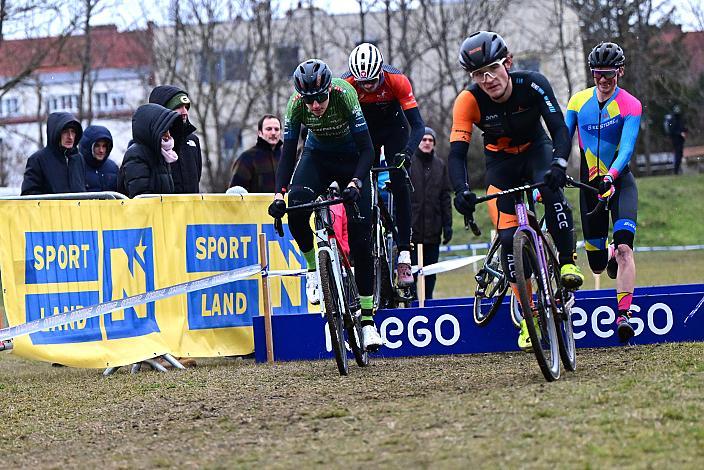 Jakob Reiter (AUT, Hrinkow Advarics), Adrian Stieger (AUT, Cycling Team Schwingshandl) , Philipp Heigl (AUT, Team Bikestore), Christoph Holzer (AUT, TSV Bike Total Hartberg), Rad Cyclo Cross, ÖSTM/ÖM Querfeldein, Ciclo Cross, Cycling Austria, Maria Enzersdorf, NÖ