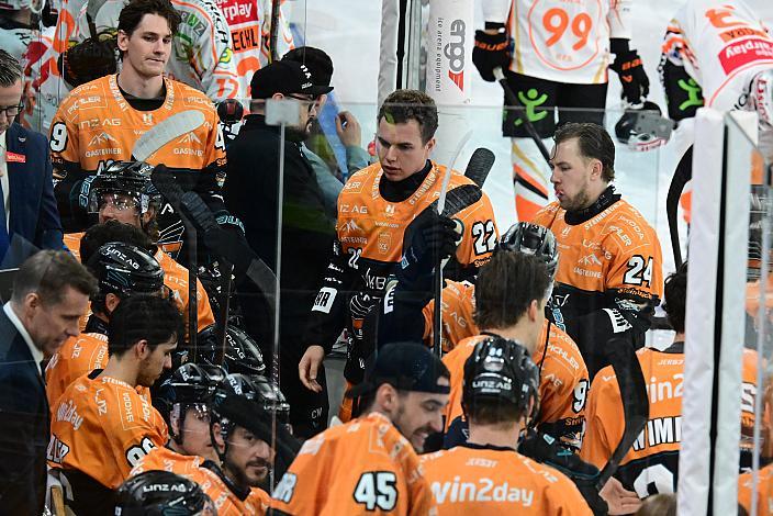 Luca Erne (Steinbach Black Wings Linz) 7. Runde ICE, Steinbach Black Wings Linz vs Moser Medical Graz 99ers, Linz AG Eisarena 
