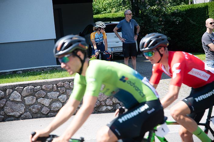 Rennunterbrechung Siegerin Eliska Kvasnickova (CZE, SportRaces Cycling Team), Damen Elite, U23, Radliga, 51. Int. Erlauftaler Radsporttage, Wieselburg, Oberösterreich