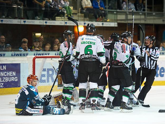 Jason Ulmer, Linz und die Laibacher, EHC Liwest Black Wings Linz vs HDD Telemach Olimpija Ljubljana