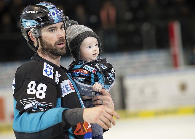 Dan DaSilva (EHC Liwest Black Wings Linz) EHC Liwest Black Wings Linz vs Fehervar AV 19