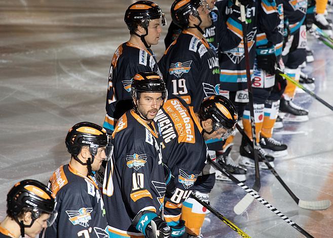 Das Team der Steinbach Black Wings 1992, Black Wings Linz vs Dornbirn Bulldogs , Eishockey, Bet at Home ICE Hockey League