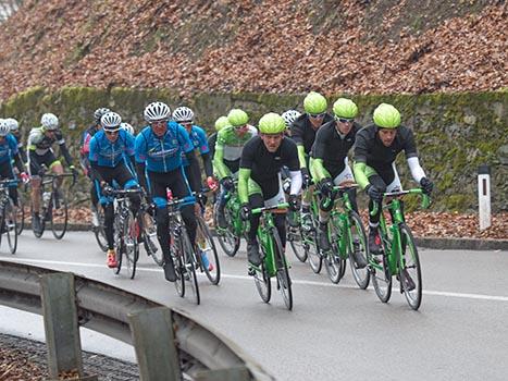 Andreas Graf und Andreas Mueller Hrinkow Adverics Cycleang Team