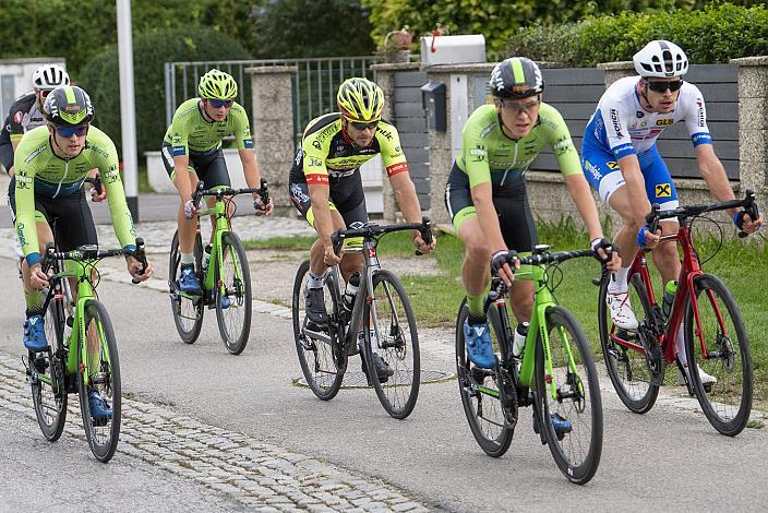 Daniel Federspiel (AUT, Team Vorarlberg Santic), Michael Konczer (AUT, Hrinkow Advarics Cycleang), Heurigen Grand Prix Klein-Engersdorf,  U23, Elite Damen und Herren